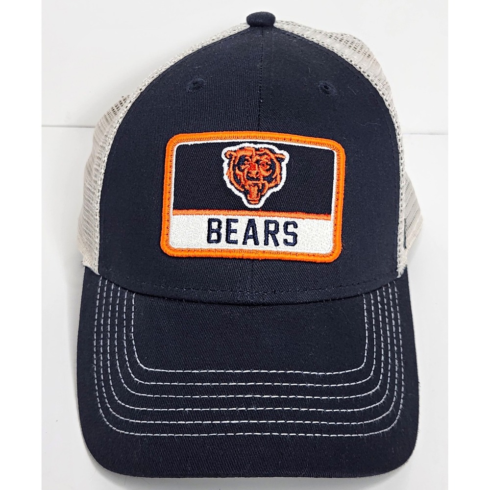 '47 Chicago Bears Youth Trucker Snapback Hat Navy/White Mesh NFL